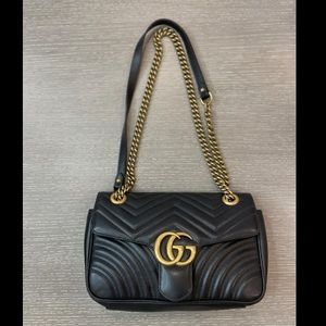 Gucci GG Marmont small matelassé shoulder bag
